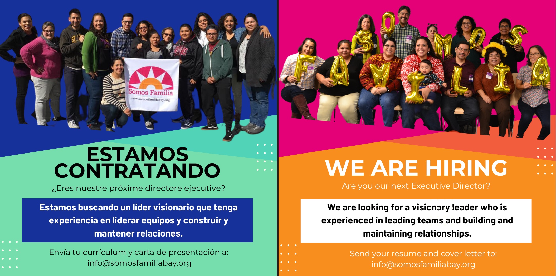 Are you our next Executive Director – bilingual